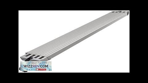 VEVOR Telescoping Aluminum Work Plank 6-9 Feet 500lbs Capacity 12.5 inch Width Review