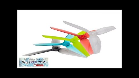 2 Pairs Gemfan WinDancer 4032 4x3.2x3 3-blade 4 Inch Propeller PC CW Review