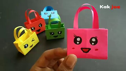 Cute origami bags