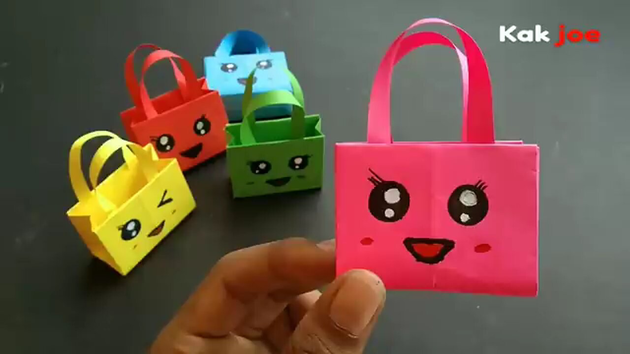 Cute origami bags