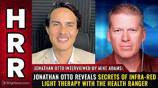 Jonathan Otto reveals secrets of infra-red LIGHT THERAPY...