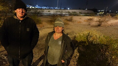 Couple Melissa and Popcorn, homeless in AZ for 7 years. Say "Cops are Killing the Homeless"