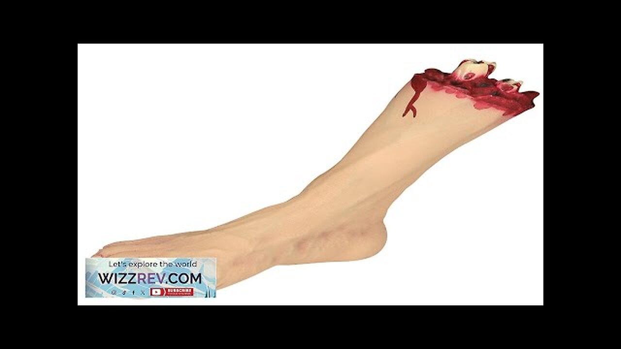 Severed Foot Halloween Prop Review