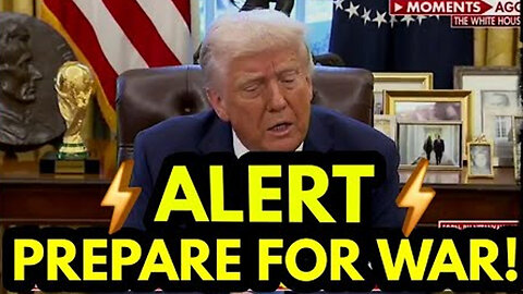 Alert! Prepare for War - Trump, Ukraines Nuclear Weapons - "Us Troops To Gaza"