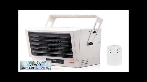 VEVOR Electric Garage Heater 10000-Watt Digital Fan-Forced Wall/Ceiling Mount Shop Heater Review