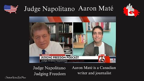 Judge Napolitano - Aaron Maté : Zelenskyy's Hostility to Peace