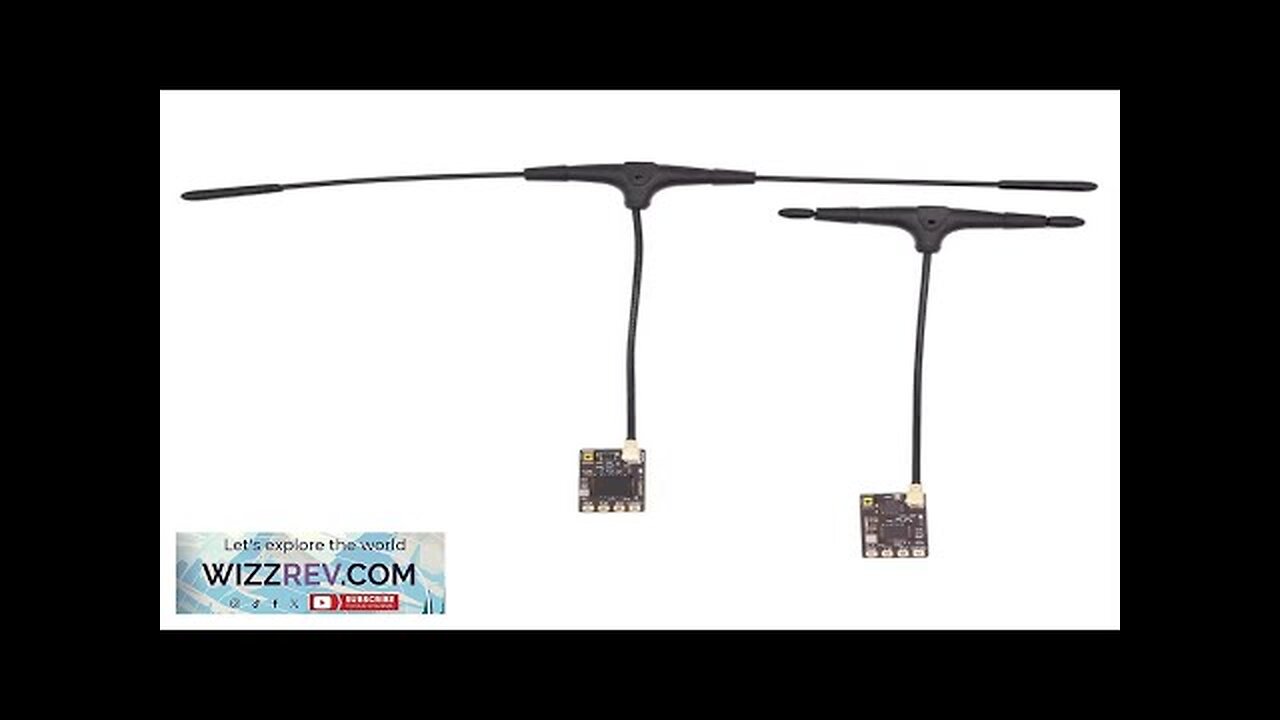 HAKRC ELRS 2.4GHz/915MHz RX Long Range RC Receiver with T-Type Antenna Review