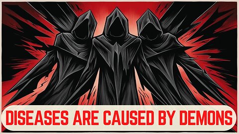 Diseases are caused by demons, the spirits of infirmity