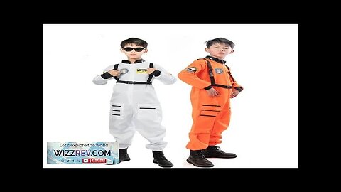 Astronaut Costume for Jumpsuit Role Play Astronaut Space Suit Halloween White Cosplay Review