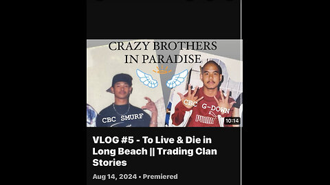 VLOG 5 || 2 LIVE & DIE in LONG BEACH || C.B.I.P "G DOWN & SMURF"