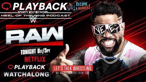 🔴 WATCH ALONG WWE MONDAY NIGHT RAW WRESTLING HEEL OF THE RING PODCAST Live