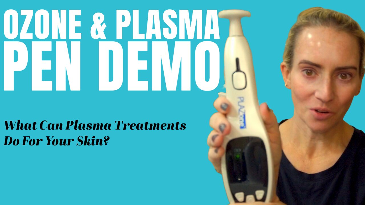 Ozone & Plasma Pen Demo - What Can Plasma Treatments Do For Your Skin? Plazone Device