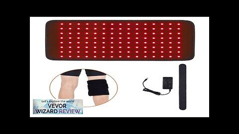 VEVOR Red Light Therapy Pad 120PCS 3-Chip LED Light Therapy Pad 660nm Review