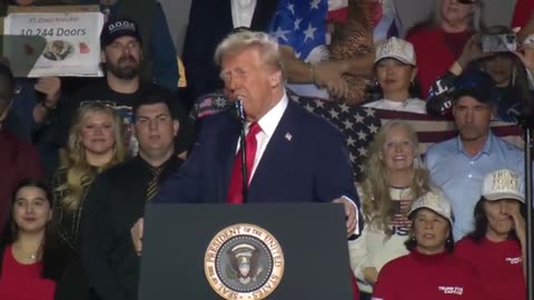 President Trump Gives Speech on No Tax on Tips Policy in Las Vegas