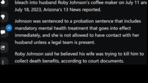 Woman poisons husband and gets probation