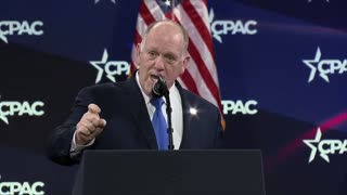 CPAC 2025 U.S. Border Czar Tom Homan “If I offend anyone today I don’t give a sh*t. Don’t care.”