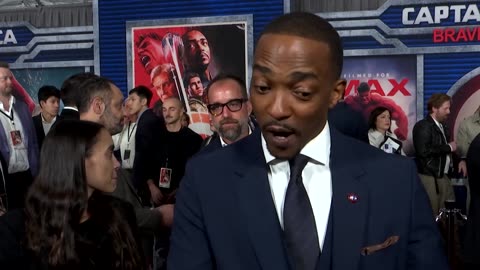 Anthony Mackie hopes to be a Captain America for all kids