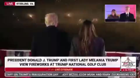 Donald and Melania Trump make a grand appearance in Washington