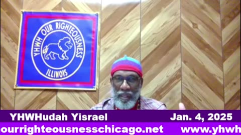 Sabbath with YHWH OUR RIGHTEOUSNESS Chicago [Friday, February 14, 2025] 7:00 p.m. Central/8:00 p.m. Eastern (Jews are Edomites, descendants of Esau)