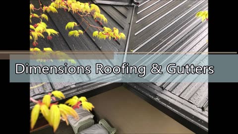 Dimensions Roofing & Gutters