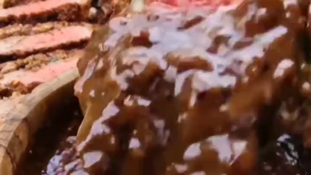 Chocolate steak