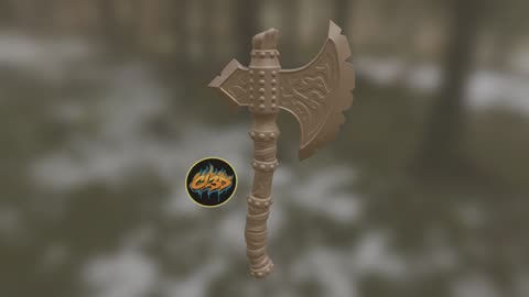 New Battle Axe Cosplay / Prop