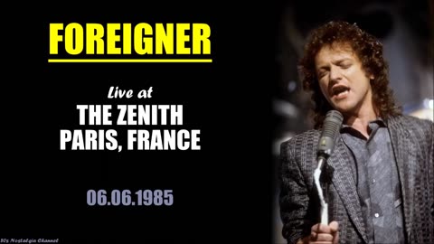 Foreigner | Live in Paris (06.06.1985)