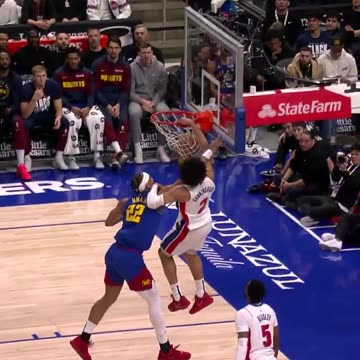 NBA - CADE CUNNINGHAM STEAL & SLAM 💥💥