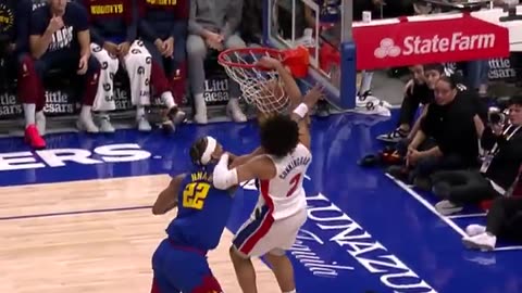 NBA - CADE CUNNINGHAM STEAL & SLAM 💥💥