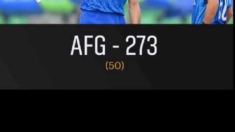 Afghanistan gave target of 274 runs Australia in the 10th Match of CT-25Kindly predict the winner.