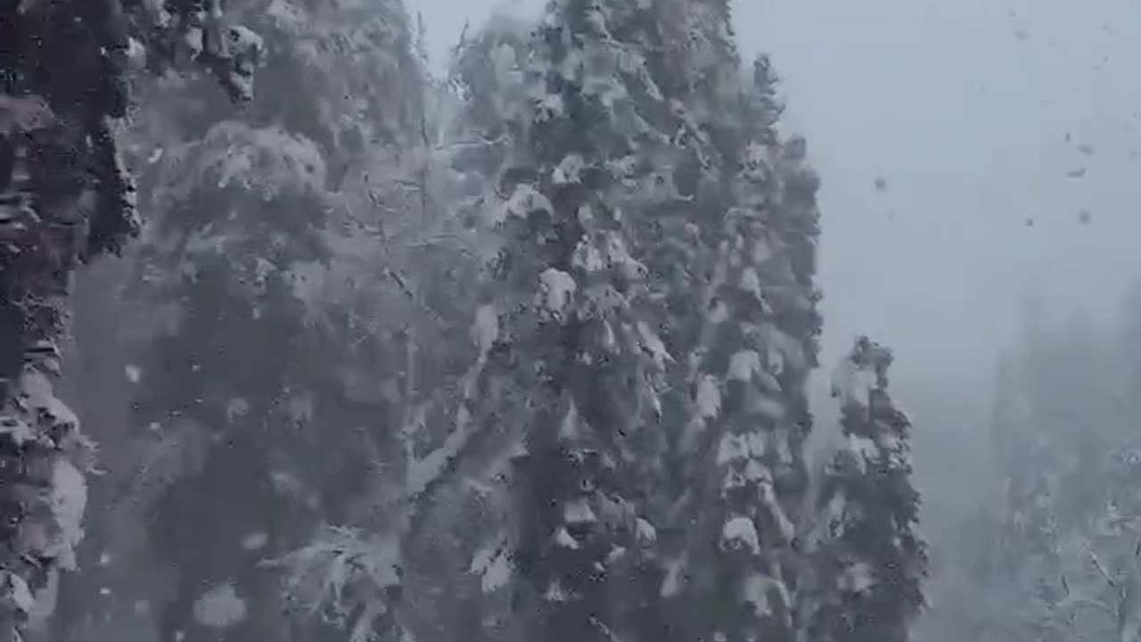 Snowfall in Northern province pakistan