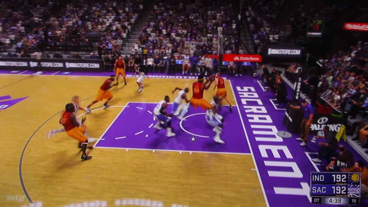NBA2K: Indiana Pacers vs Sacramento Kings (Overtime-Buzzer Beater)
