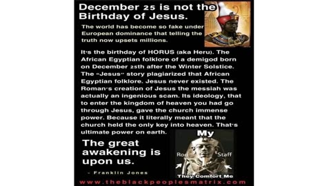 December 25 is not the Birthday of Jesus