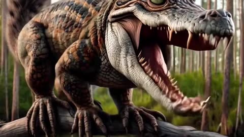 Beautiful AI hybrid 😱🦖🦖