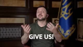 The new summer hit for 2025 Zelensky: “Give us!”