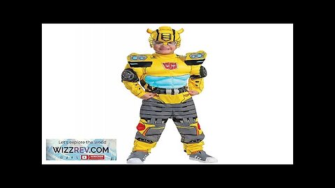 Transformers Bumblebee Kids Adaptive Costume Small Review