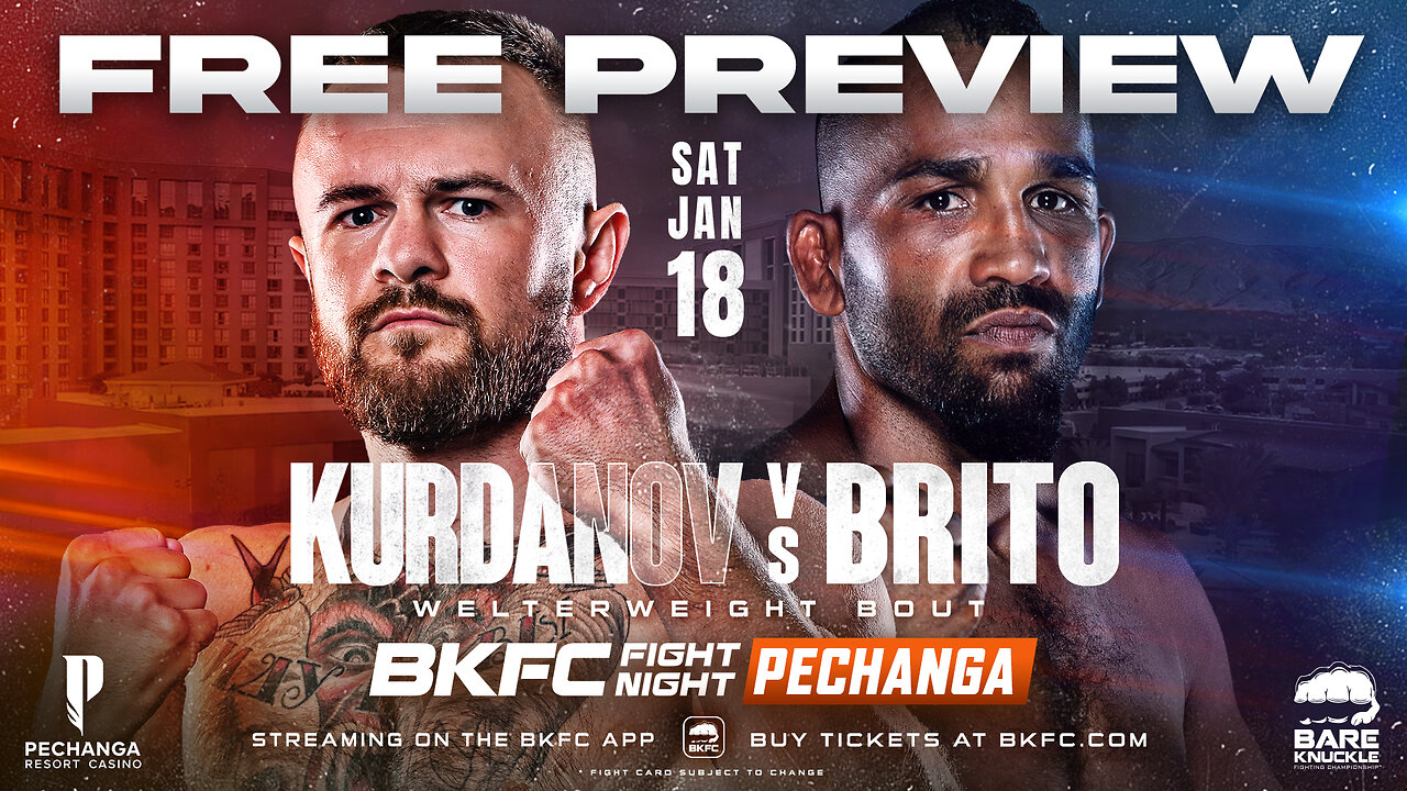 Countdown to BKFC FIGHT NIGHT PECHANGA & FREE FIGHTS!