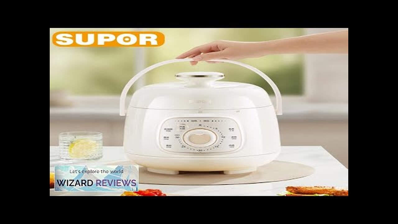 SUPOR Electric Pressure Cooker 1.8L Mini Rice Cooker Multifunctional Fast Cooking Electric Review