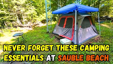 Never Forget These Camping Essentials at Sauble Beach