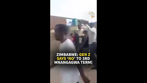 ZIMBABWE: GEN Z SAYS ‘NO’ TO 3RD MNANGAGWA TERM!