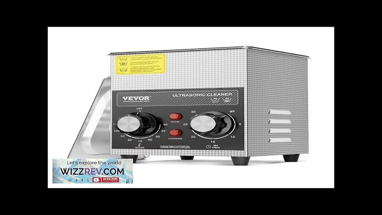 VEVOR Professional Jewelry Cleaning Machine 2L Jewelry Cleaner Ultrasonic Machine Review