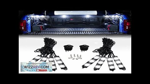 8PCS 24LED Rock Light for Cargo Truck Pickup Bed Off Road Under Review