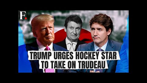 Donald Trump Backs Ice Hockey Legend Wayne Gretzky Against PM Trudeau