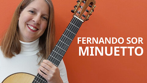 Minuetto, Fernando Sor (Sonata op.22)