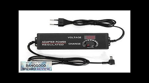 9-24V 5A Display Regulated AC/DC Adapter Switching Power Supply Adapter Power Adapter Review