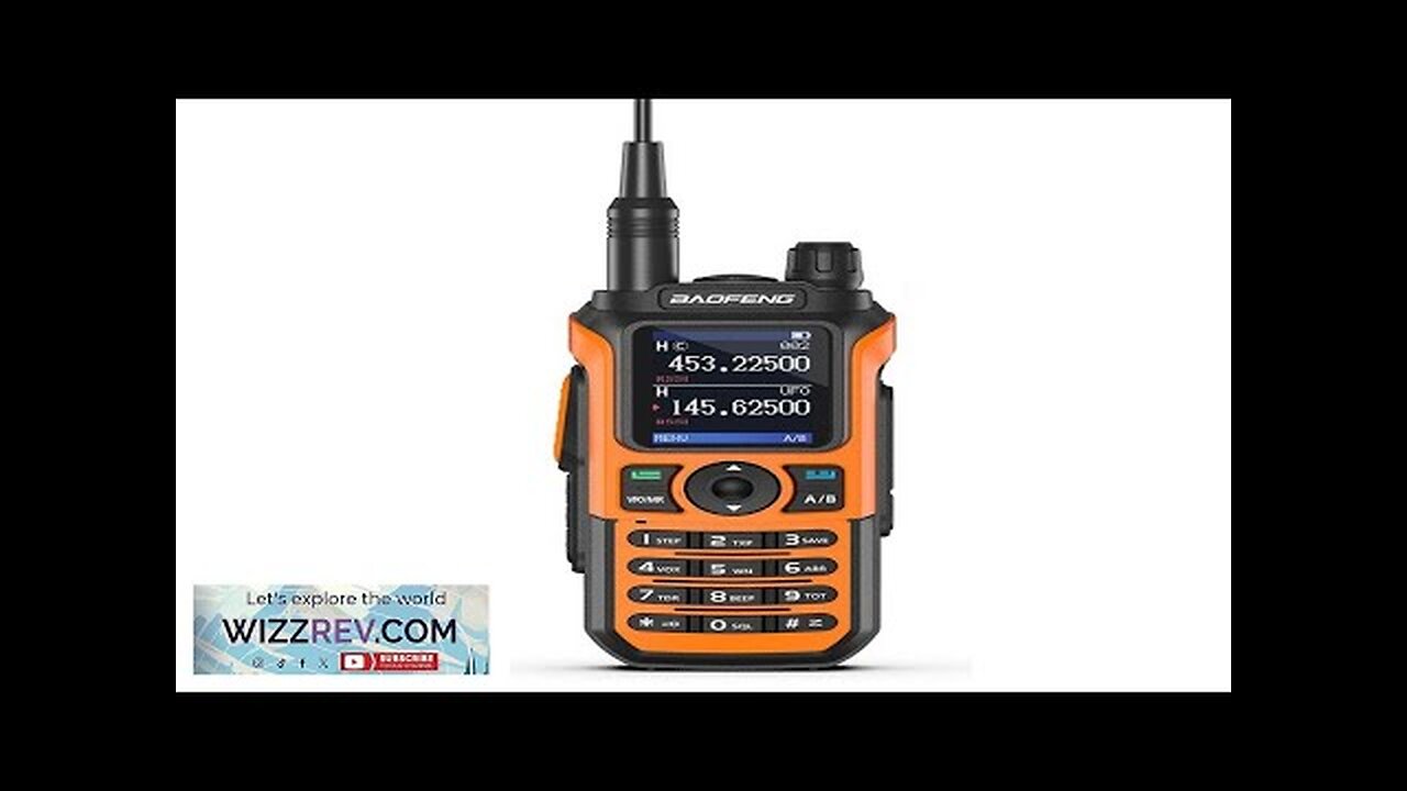 Baofeng UV-21 PRO L V2 Walkie Talkie Tri-band Long Range Portable Ham Review