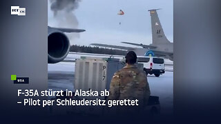 F-35A stürzt in Alaska ab – Pilot per Schleudersitz gerettet