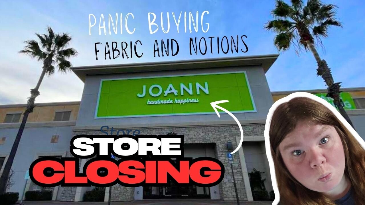 Panic Buying Fabric and Notions from Joann Fabrics | Joann Fabric Haul