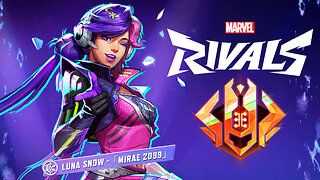 🔴 LIVE MIRAE LUNA SNOW ❄ CELESTIAL RANK GRIND 🏆 NEW CAPTAIN AMERICA SKIN 🛡 MARVEL RIVALS