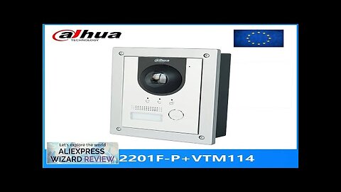 Dahua Multi-language VTO2201F-P PoE(802.3af) IP Metal Villa doorbell Door PhonedoorbellIP Review